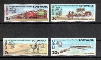 UPU058 Botswana Michelnummer 110 - 113 postfrisch