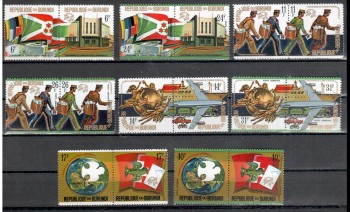UPU068 Burundi Michelnummer 1069 - 1084 A postfrisch