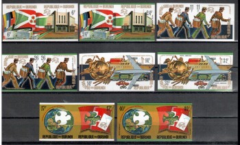 UPU069 Burundi Michelnummer 1069 - 1084 B postfrisch UPU069 Burundi Michelnummer 1069 - 1084 B postfrisch
