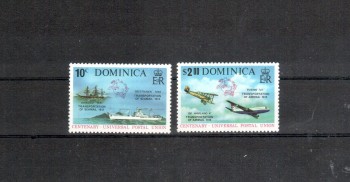 UPU096 Dominica Michelnummer 417 - 418 postfrisch
