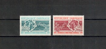 UPU112 Gabun Michelnummer 537 - 538 postfrisch