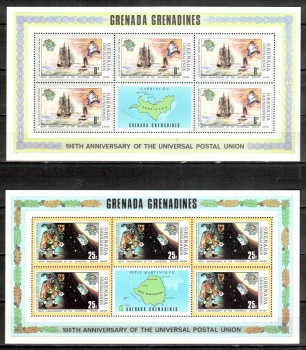 UPU125 Grenada - Grenadinen Michelnummer Kleinbogen 26 - 29 postfrisch