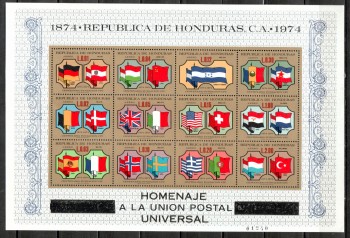 UPU168 Honduras Michelnummer Block 25 postfrisch