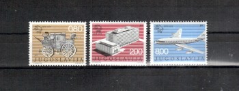 UPU184 Jugoslawien Michelnummer 1546 - 1548 postfrisch