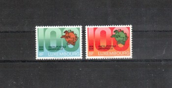 UPU270 Luxemburg Michelnummer 889 - 890 postfrisch UPU270 Luxemburg Michelnummer 889 - 890 postfrisch