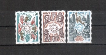 UPU292 Monako Michelnummer 1110 - 1112 postfrisch