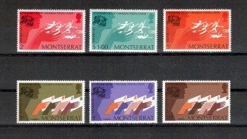 UPU297 Montserrat Michelnummer 305 - 310 postfrisch