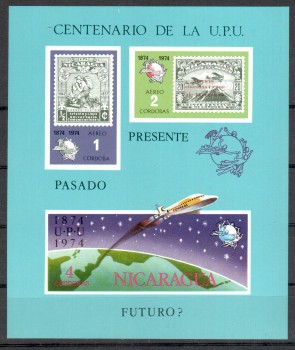 UPU304 Nicaragua Michelnummer Block 81 II postfrisch