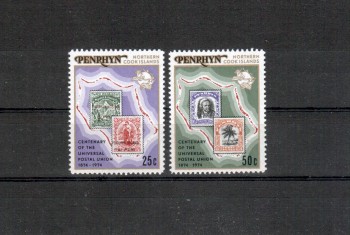 UPU349 Penrhyn Michelnummer 56 - 57 postfrisch
