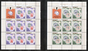 UPU350 Penrhyn Michelnummer Kleinbogen 56 - 57 postfrisch