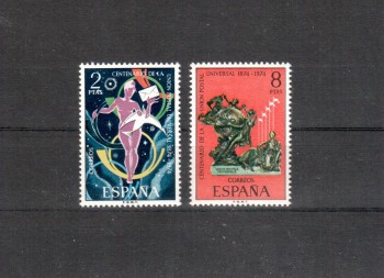 UPU377 Spanien Michelnummer 2106 - 2107 postfrisch