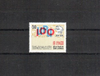 UPU378 Sri Lanka Michelnummer 439 postfrisch