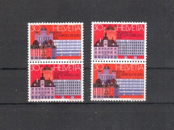 UPU387 Schweiz Michelnummer 1027 - 1028 postfrisch