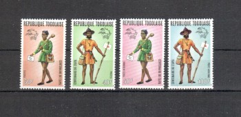 UPU398 Togo Michelnummer 1035 - 1038 A postfrisch