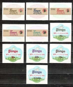 UPU403 Tonga Michelnummer 489 - 498 postfrisch