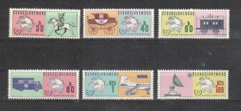 UPU408 Tschechoslowakei Michelnummer 2222 - 2227 postfrisch UPU408 Tschechoslowakei Michelnummer 2222 - 2227 postfrisch
