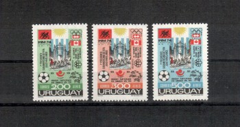 UPU423 Uruguay Michelnummer 1313 - 1315 postfrisch UPU423 Uruguay Michelnummer 1313 - 1315 postfrisch