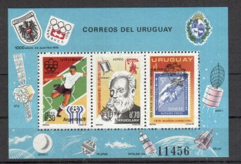 UPU434 Uruguay Michelnummer Block 29 postfrisch UPU434 Uruguay Michelnummer Block 29 postfrisch