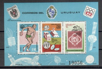 UPU436 Uruguay Michelnummer Block 30 postfrisch