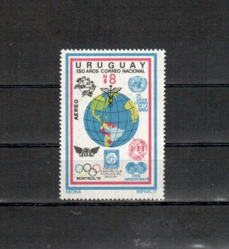 UPU437 Uruguay Michelnummer 1465 postfrisch UPU437 Uruguay Michelnummer 1465 postfrisch