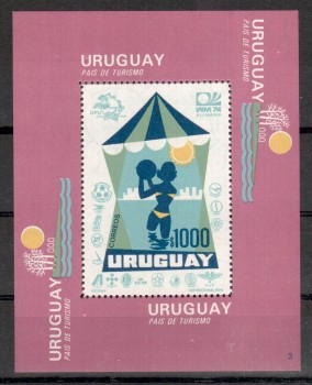 UPU445 Uruguay Michelnummer Block 20 postfrisch UPU445 Uruguay Michelnummer Block 20 postfrisch