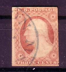 USA Michelnummer 4 d gestempelt