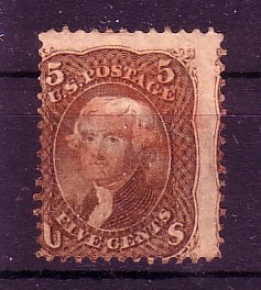 USA Michelnummer 19 gestempelt