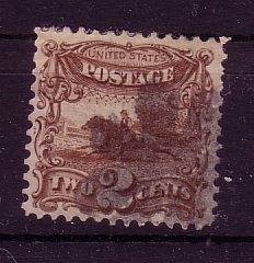 USA Michelnummer 27 (Waffeleinpressung ) gestempelt