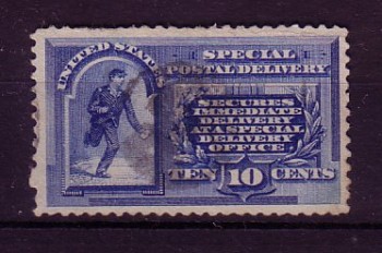 USA Michelnummer 52 gestempelt