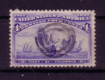USA Michelnummer 76 gestempelt