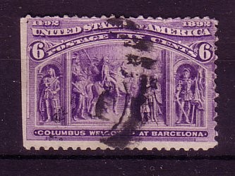 USA Michelnummer 78 gestempelt