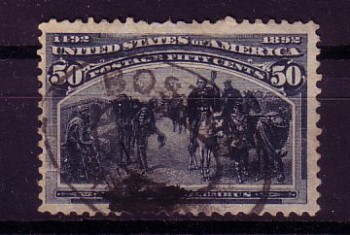 USA Michelnummer 83 gestempelt