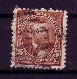 USA Michelnummer 93 gestempelt