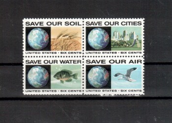 USA Michelnummer 1012 - 1015 postfrisch USA Michelnummer 1012 - 1015 postfrisch