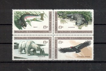 USA Michelnummer 1037 - 1040 postfrisch USA Michelnummer 1037 - 1040 postfrisch