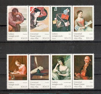 USA Michelnummer 1137 - 1144 postfrisch USA Michelnummer 1137 - 1144 postfrisch