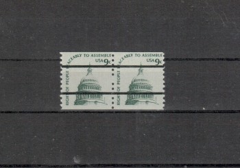 USA Michelnummer 1195 CVU LINE PAIR Vorausentwertung postfrisch USA Michelnummer 1195 CVU LINE PAIR Vorausentwertung postfrisch