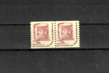 USA Michelnummer 1256 Z LINE PAIR  postfrisch