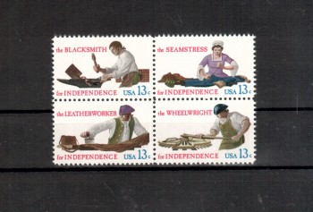 USA Michelnummer 1305 - 1308 postfrisch USA Michelnummer 1305 - 1308 postfrisch