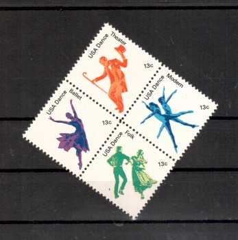 USA Michelnummer 1335 - 1338 postfrisch