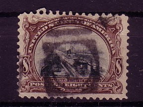 USA Michelnummer 136 gestempelt