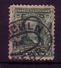 USA Michelnummer 138 gestempelt