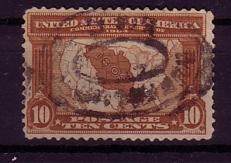 USA Michelnummer 158 gestempelt