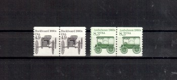 USA Michelnummer 1758 - 1759  LINE PAIR postfrisch 