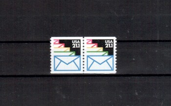USA Michelnummer 1777 LINE PAIR postfrisch USA Michelnummer 1777 LINE PAIR postfrisch