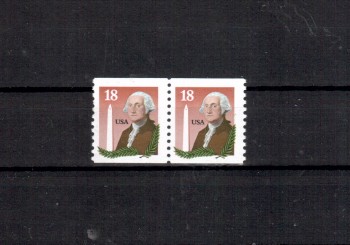 USA Michelnummer 1780 LINE PAIR postfrisch USA Michelnummer 1780 LINE PAIR postfrisch