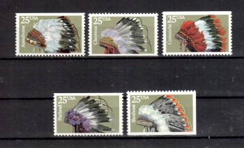 USA Michelnummer 2098 - 2102 postfrisch USA Michelnummer 2098 - 2102 postfrisch