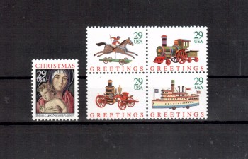 USA Michelnummer 2328 - 2332 postfrisch USA Michelnummer 2328 - 2332 postfrisch
