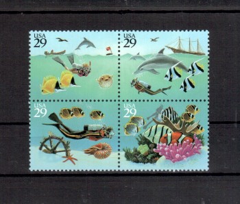 USA Michelnummer 2500 - 2503 postfrisch USA Michelnummer 2500 - 2503 postfrisch