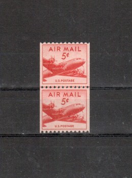 USA Michelnummer 552 C LINE PAIR postfrisch 